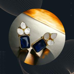 Mother of Pearl Earrings - JwelNish