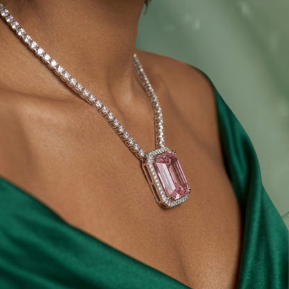Pink Pendent set
