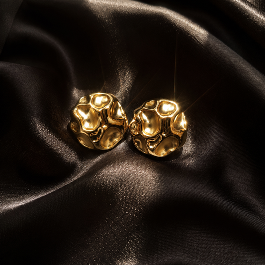light weight office ready golden anti tarnish stud party wear, festive wear, office wear, formal wear, best quality premium quality