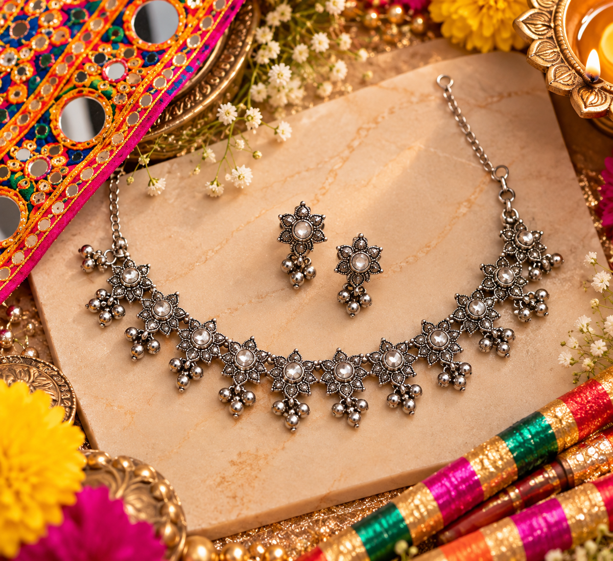 Flower choker