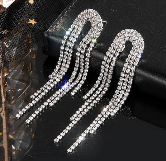 long dangler earring AD